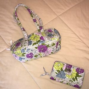 NWOT Vera Bradley Shoulder Bag & Turn-Lock Wallet